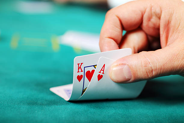 Live blackjack table with dealer at chika4d